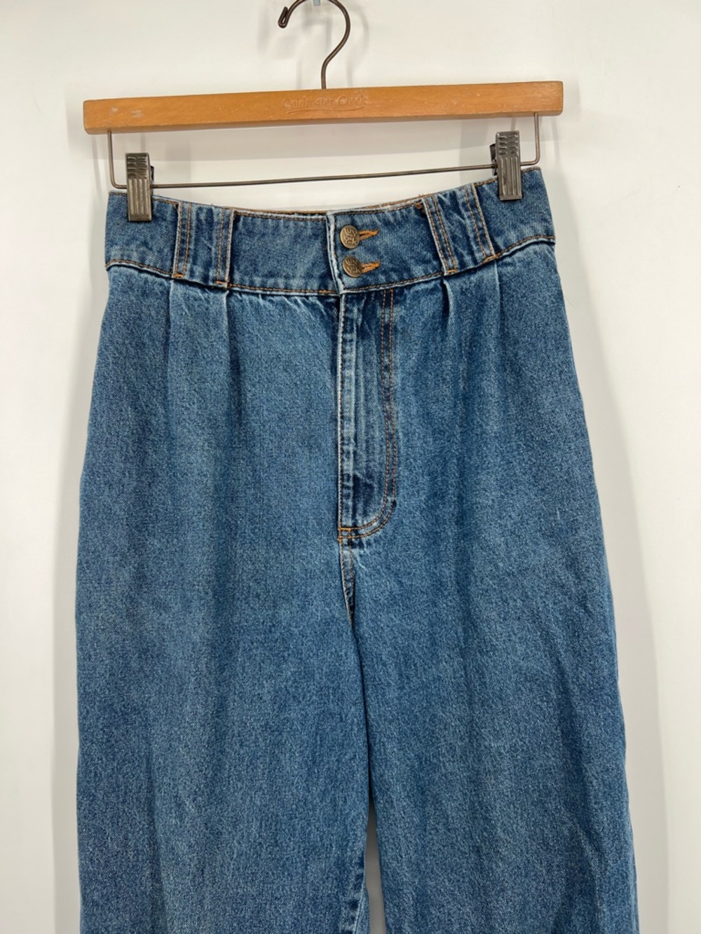 Lucy and Yak Addison Taper Leg High Rise Mom Jeans Organic Cotton 26 - Picture 4 of 8